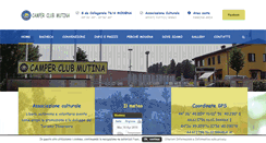 Desktop Screenshot of camperclubmutina.it